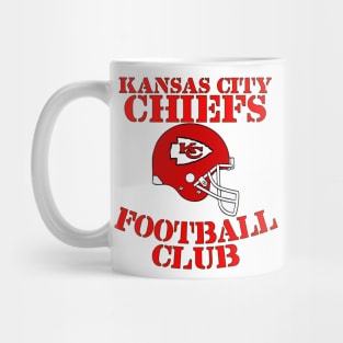 Kansas City Chiefs Football Club Mug